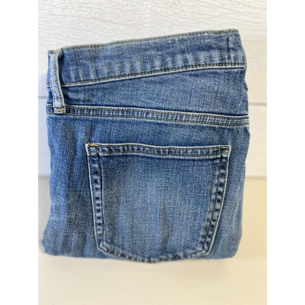 Gap Denim Blue Jeans 1969 32R Real Straight 34x29 Fade Fading Faded